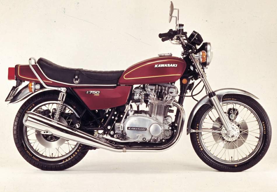 prosa stemning Holde Kawasaki Z 750 Twin (1978) technical specifications